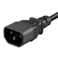 Monoprice Power Cord Splitter - IEC 60320 C14 to 2x IEC 60320 C13_ 18AWG_ 10A_ S 27313